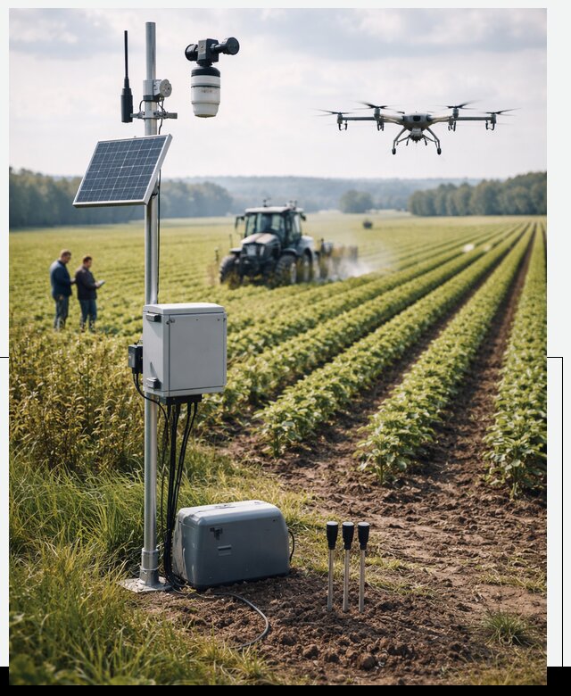 Разработка IoT мониторинга полей в Нижнем Новгороде от 8858 р. | АвикейНнн